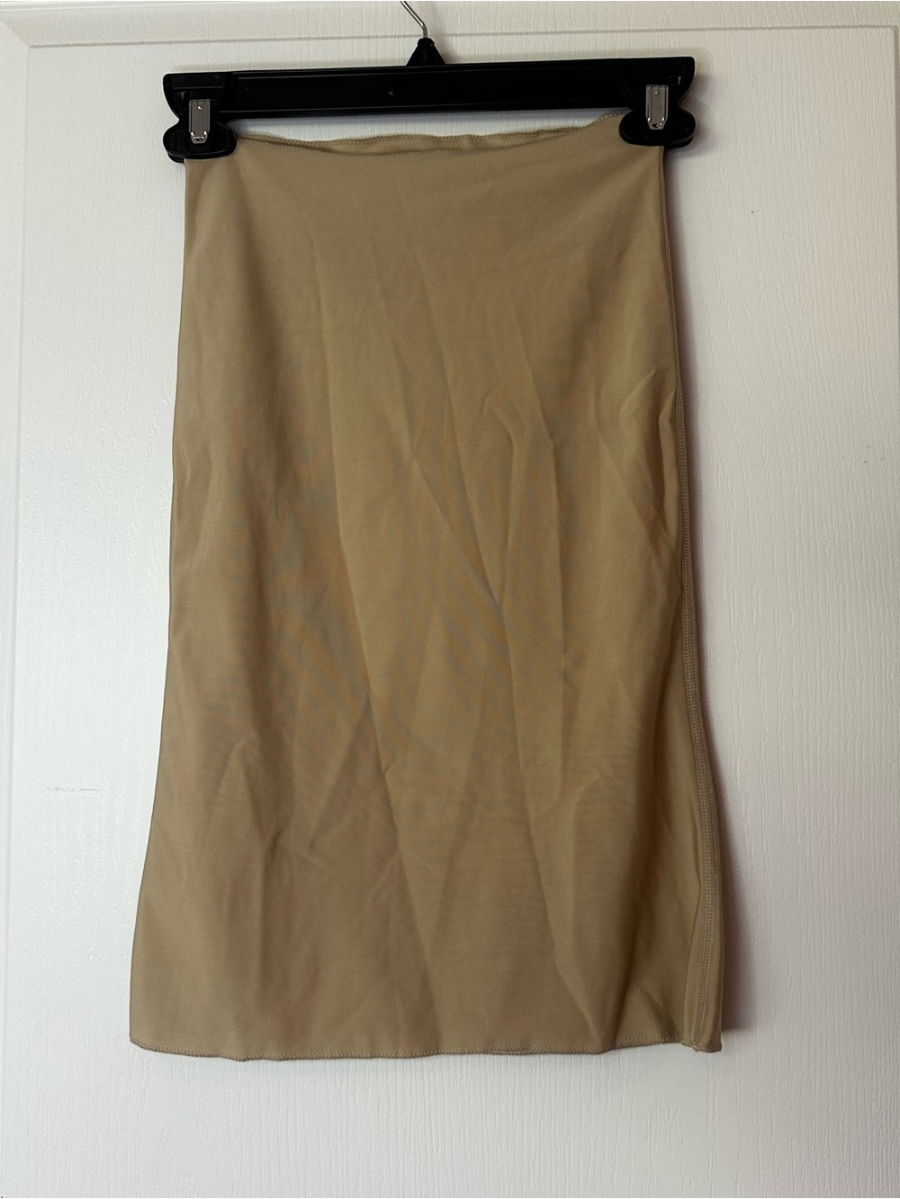 SPANX Beige Midi Straight Shapewear Half Slip NWOT